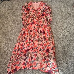 Floral Long Sleeve Dress